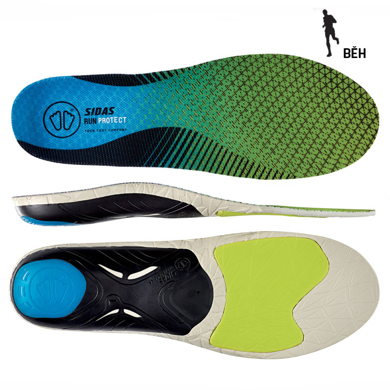 Sidas - vložky UNIVERSAL RUN 3D PROTECT