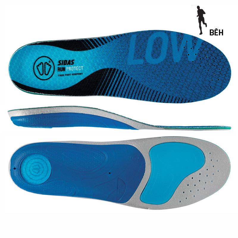 Sidas - vložky 3FEET RUN PROTECT LOW