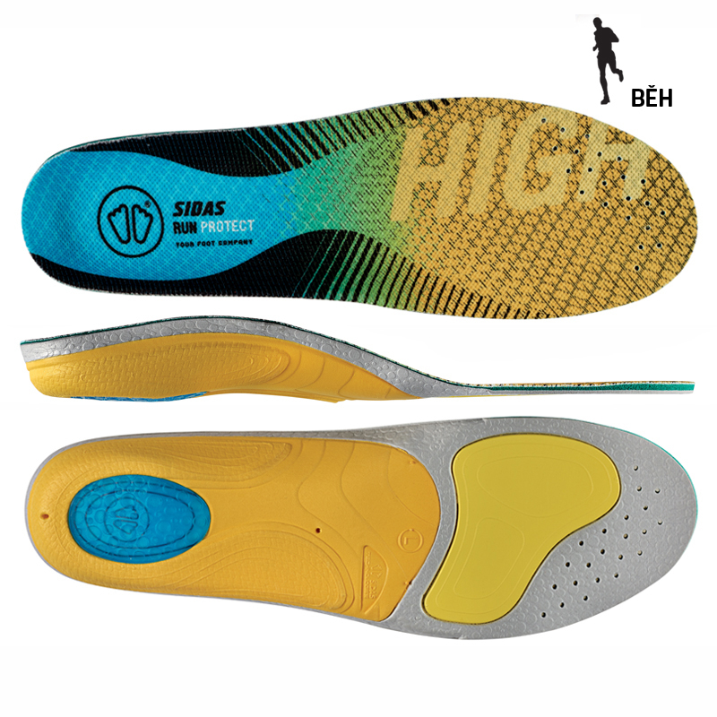 Sidas - vložky 3FEET RUN PROTECT HIGH