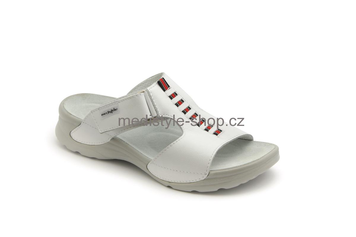 Pantofle ZDEŇKA zdravotní obuv dámská slon. kost 4Z-T11 Medistyle 37 slonová kost