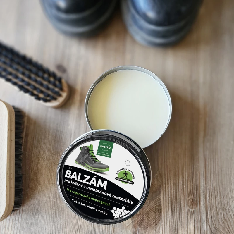 BALZÁM PRO KOŽENÉ A MEMBRÁNOVÉ MATERIÁLY 100 G