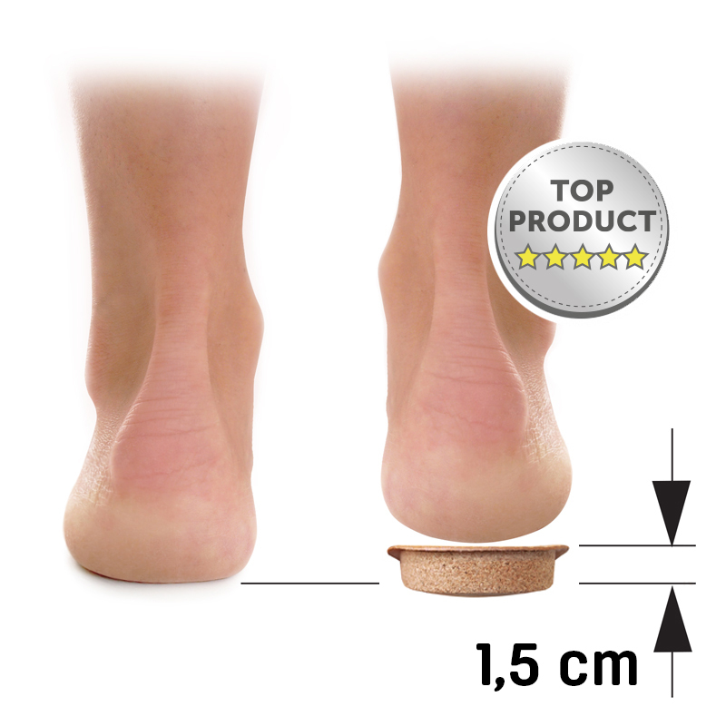 Podpatěnka korekční 1,5 cm Svorto