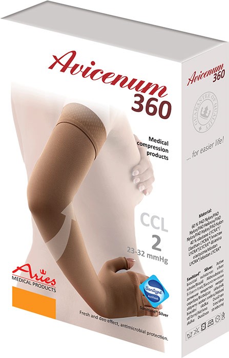 Avicenum LYMPHO 360 návlek pažní, lem, bez rukavice