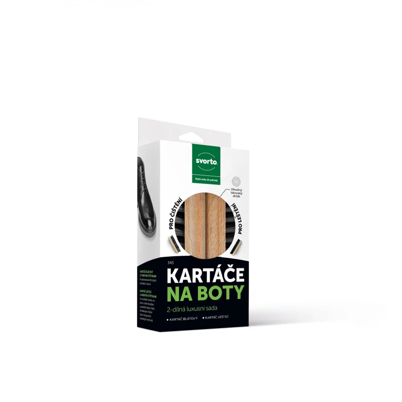 KARTÁČE NA BOTY (2-DÍLNÁ LUXUSNÍ SADA)
