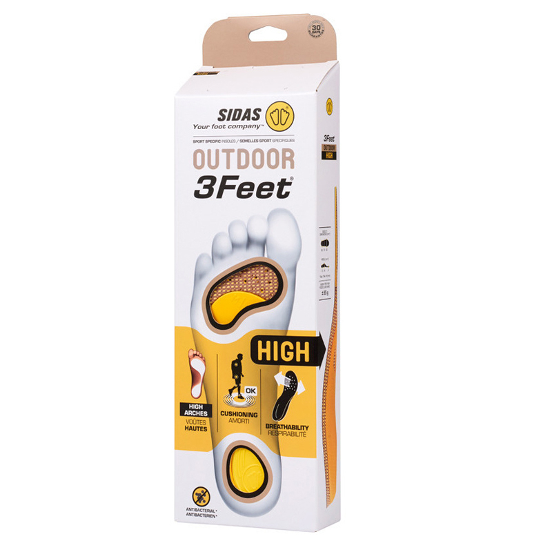 Sidas - vložky 3FEET OUTDOOR HIGH ARCH