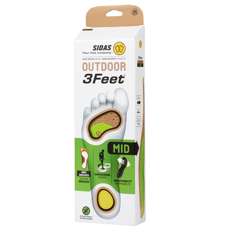 Sidas - vložky 3FEET OUTDOOR MID ARCH