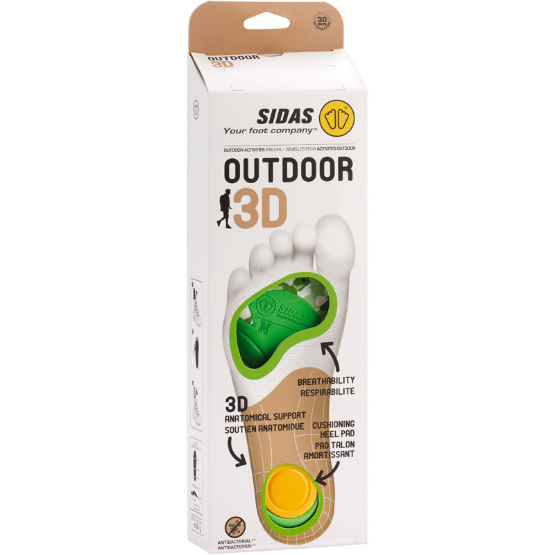 Sidas - vložky UNIVERSAL OUTDOOR 3D